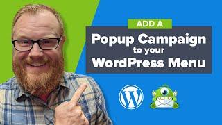 How to Add a Lightbox Popup Campaign to your WordPress Menu