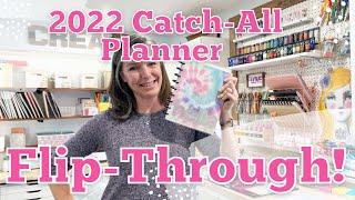 2022 Catch All Planner Flip Through   HD 1080p