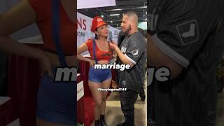 Is marriage overrated #publicinterview #laugh #shorts