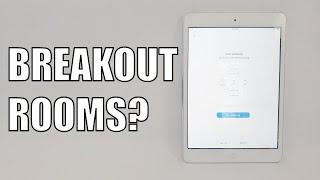 Zoom Breakout Rooms on iPad?
