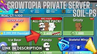 GROWTOPIA PRIVATE SERVER SOIL-PS | REAL GT + 7 DAY CHEATER ROLE | Growtopia