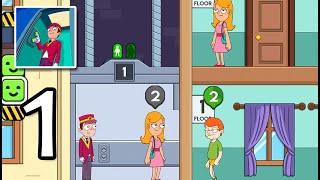 Hotel Elevator: Fun Simulator Concierge - Gameplay Walkthrough Hotel 1 (iOS, Android)