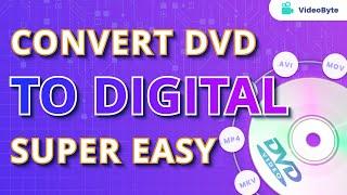  How to Easily Convert DVDs to Digital in One Click? FAST, HIGH-QUALITY & 100% WORKING!!