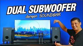 Speaker legendaris pake dual Subwoofer bikin bass nya geter serumah | FT simbadda CST 906N+Otus Bass