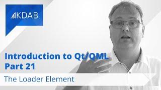 Introduction to Qt / QML (Part 21) - The Loader Element