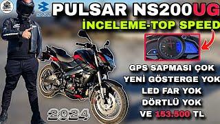 GPS VERİSİ ŞOK ETTİ !.. BAJAJ PULSAR NS200UG İNCELEME VE TOP SPEED & HİNTLİ TOFAŞ !.. 10 YILDIR AYNI