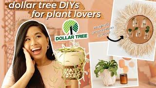 UNIQUE DOLLAR STORE PLANT DIYs | Magnetic Propagation Station, Wooden Planter, Raffia Woven Pot