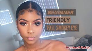 Beginner Friendly Fall Smokey Eye | Jamiiiiiiiie