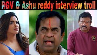 RGV BOLD INTERVIEW WITH ASHU REDDY | #RGV #ASHUREDDY