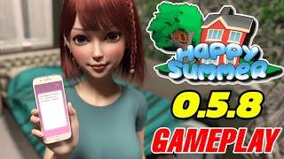 Happy Summer 0.5.8 Gameplay Walkthrough || Happy Summer New Update || 2024