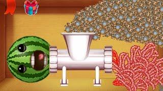 Meat Grinder Appliances vs The WATERMELON Buddy | Kick The Buddy Melon