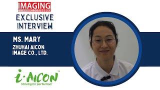 Exclusive Insights from Ms. Mary, Zhuhai Aicon Image Co., Ltd. with Imaging Solution Magazine