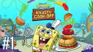 Spongebob Squarepants Krusty Cook Off Walkthrough Android Gameplay Best Simulation Game 2020