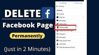 Facebook Page Kaise Delete Kare | How To Delete Facebook Page Permanently (Updated Way)