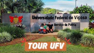 Tour pela UFV - Campus Viçosa: das 4 Pilastras até Fábrica de Doce de Leite