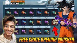 FREE DRAGON BALL PRIZE PATH VOUCHER CRATE OPENING IN BGMI & PUBG MOBILE