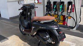 First impression Honda Stylo 160 hitam doff