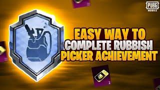New hidden achievement | Rubbish picker pubg | new achievement pubg mobile - GG Gupt