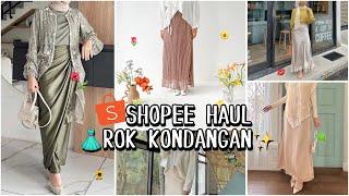 SHOPEE HAUL ROK MIDI / MAXI HIJAB FRIENDLY  | WAJIB PUNYA!!