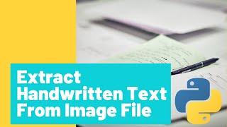 How To Extract Text From Image File