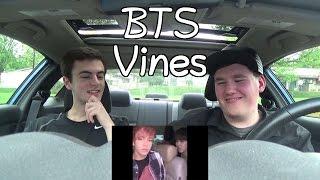 BTS Vines Reaction "English"