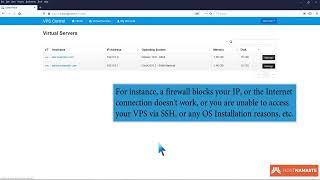 How to Access Your VPS via VNC in SolusVM   HostNamaste