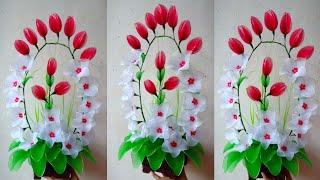 76) Ide Kreatif - bunga stoking yang bikin ruangan sangat indah || nylon stocking Flowers