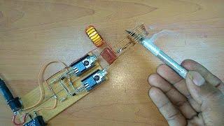 Powerful induction heater using mosfet IRFZ44N