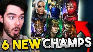 6 NEW CHAMPS FOR CHRISTMAS!! (Test Server) | Raid: Shadow Legends