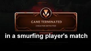 "Game Terminated - Cheater Detected" Screen (League of Legends Vanguard Anti-Cheat)