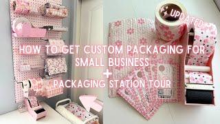 How to Get Custom Packaging for Small Business | Packaging Station Tour, affordable custom packaging