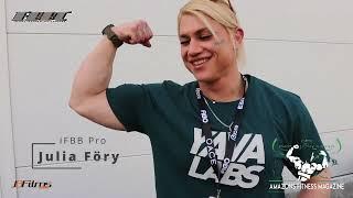 FBBC | FIBO 2024 | Interview with IFBB Pro #womensbodybuilding athlete Julia Föry - update
