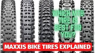 Maxxis Mountain Bike Tires explained - Minion, Assegai, Dissector and more