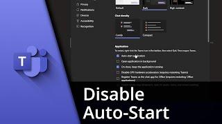 How to stop Teams from opening on startup  Tutorial