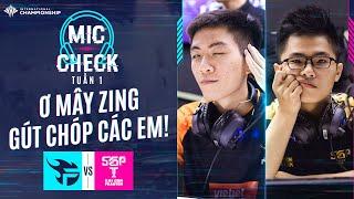 Mic check #1 | Ơ mây zing!! Gút chóp Team Flash!!! - AIC 2020