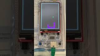 STM32F767ZI Nucleo 144 + 3.5'' TFT Snake Game (TCP control)