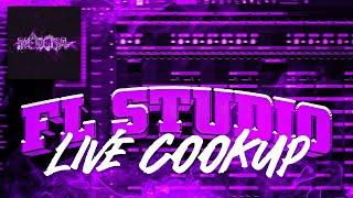 Making Beats On FL Studio | Using The New Pressure Vol 2 Drum Kit [ Live Cook up ]