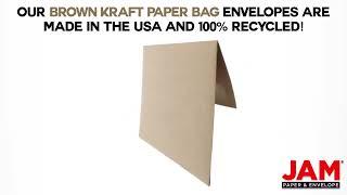 Brown Kraft #10 Envelopes   JAM Paper