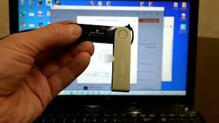 Ledger Nano X - Обновление прошивки. Установка Ledger Live на компьютер Часть 4