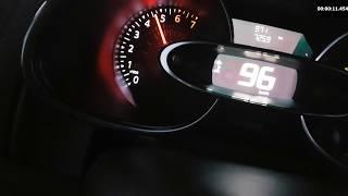 Renault Clio 2018 FL 0.9 Tce 90PS Acceleration 0-100 km/h & 0-120 km/h