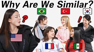 Word Differences Between 6 Different Countries from all over the world! l Why Are We Similar??