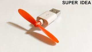 Super Invention - How To Make Super Invention From USB Cable And DC Motor At Home