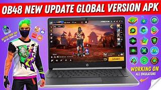 Free Fire OB48 New Update Global Version APK | FF New Update OB 48 APK (Better than Free Fire x86)