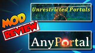 Valheim Mods Review: AnyPortal and Unrestricted Portals 