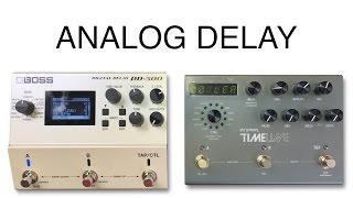 Boss DD500 vs Strymon Timeline Analog Delay Setting STEREO