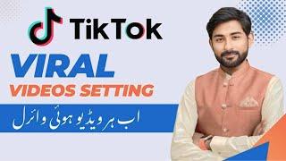 TikTok Foryou Settings for Viral Videos in 5 minutes | Foryou Trick | 3 Real TikTok Settings