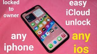 Easy iCloud Unlock Locked to Owner Any iPhone iOS 15.6️