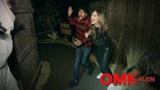 ‘OMKalen’: Kalen and Hannah Brown Go Through a Haunted House