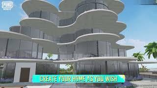 PUBG MOBILE | How will ‍️ you build your dream home? [WOW Home System]