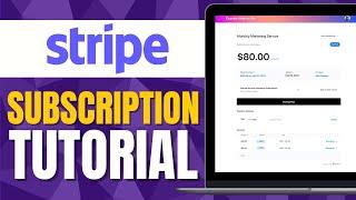 Stripe Subscription Tutorial (2024) | How To Use Stripe For Recurring Payments